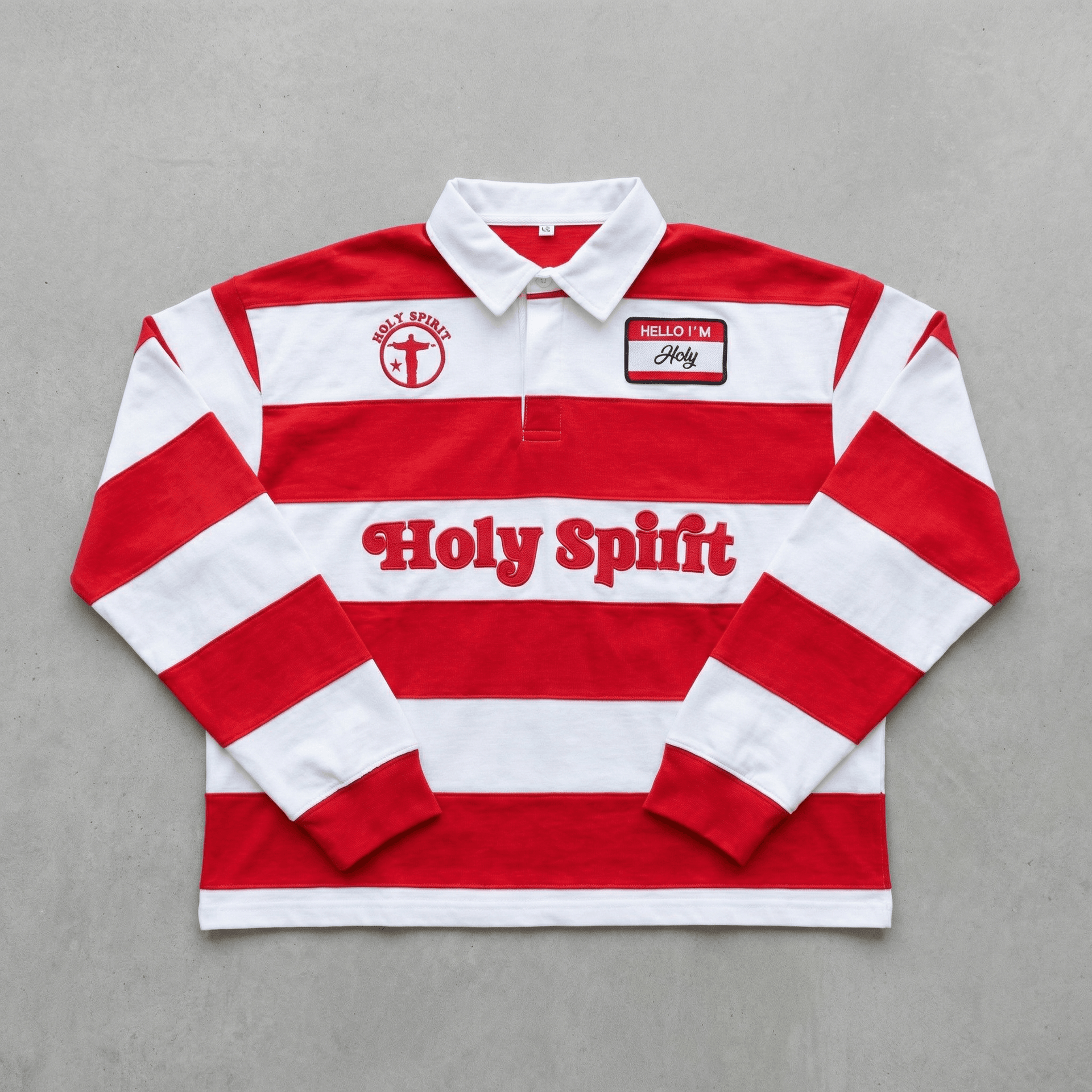 HOLY SPIRIT LONG SLEEVE POLO