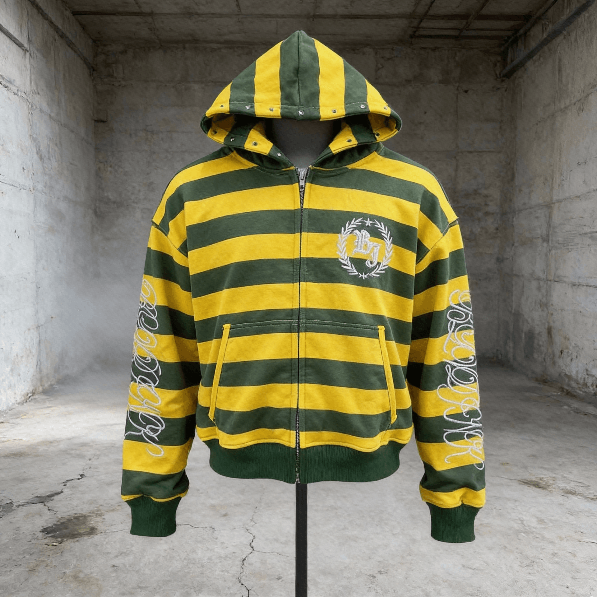 VOID NEON ZIP HOODIE